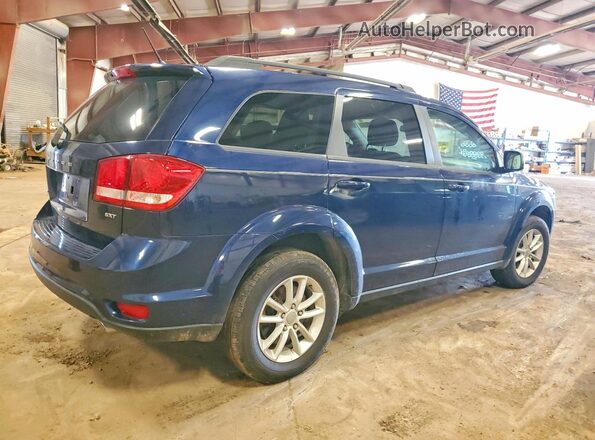 3C4PDDBG4HT512962 2017 DODGE JOURNEY Blue Задня права чверть