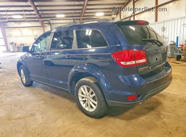 3C4PDDBG4HT512962 2017 DODGE JOURNEY Blue Задня ліва чверть
