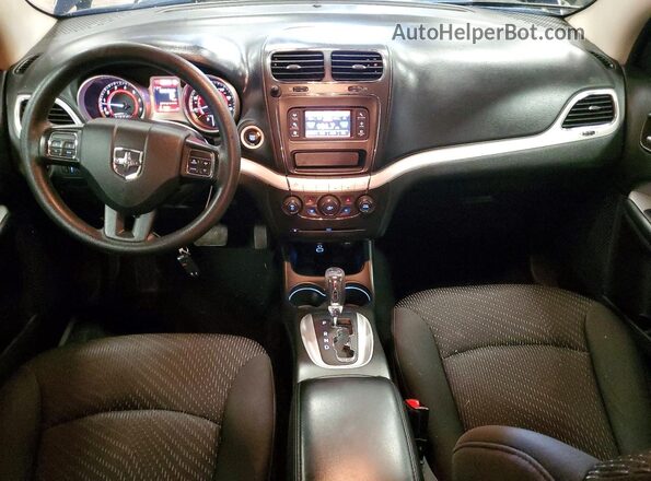 3C4PDDBG4HT512962 2017 DODGE JOURNEY Blue Вид панелі приладів