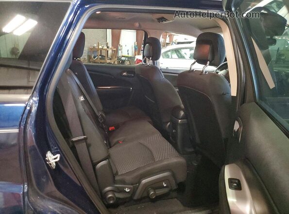 3C4PDDBG4HT512962 2017 DODGE JOURNEY Blue Вид задньої частини салону