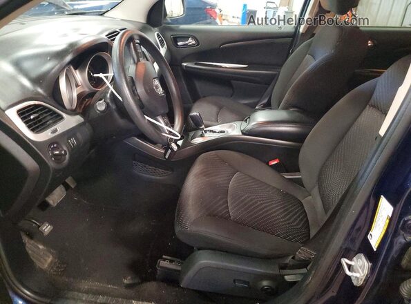 3C4PDDBG4HT512962 2017 DODGE JOURNEY Blue Вид салону спереду