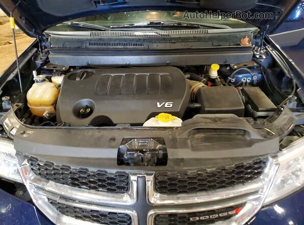 3C4PDDBG4HT512962 2017 DODGE JOURNEY Blue Вид підкапотного простору