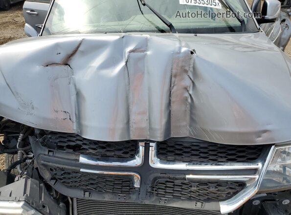 3C4PDDBG4HT592246 2017 DODGE JOURNEY Silver უკანა სალონის ხედი