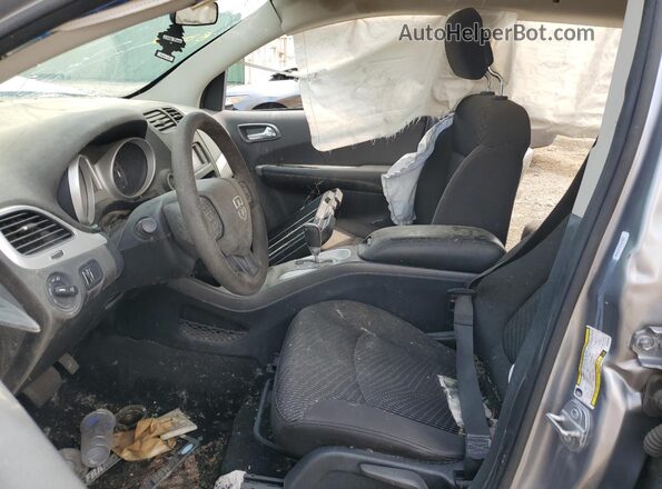 3C4PDDBG4HT592246 2017 DODGE JOURNEY Silver წინა სალონის ხედი