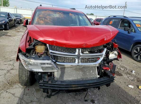 3C4PDDBG6GT125098 2016 DODGE JOURNEY Red Front view