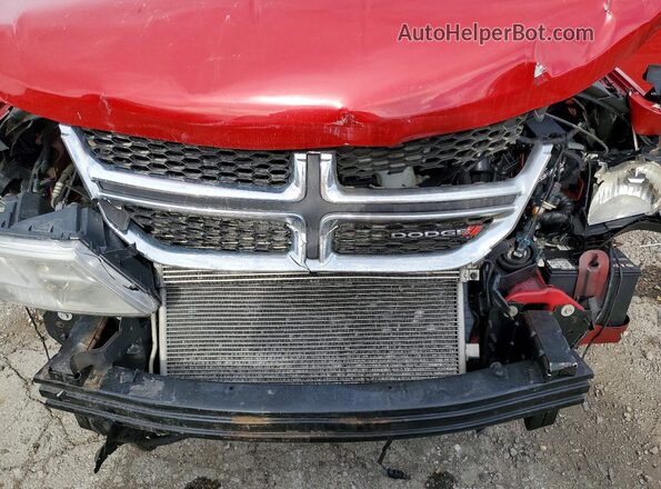 3C4PDDBG6GT125098 2016 DODGE JOURNEY Red Engine compartment view
