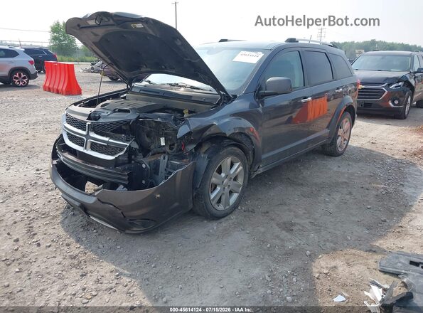 3C4PDDBG8GT106178 2016 DODGE JOURNEY Gray Առջևի ձախ երեք քառորդ տեսարան
