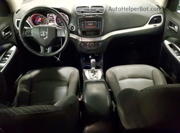3C4PDDBG8HT520787 2017 DODGE JOURNEY Silver Առջևի վահանակի տեսք