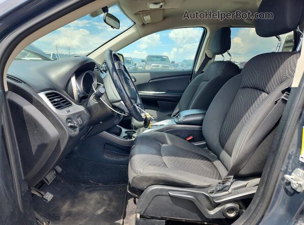 3C4PDDBG8JT220057 2018 DODGE JOURNEY Black Вид салону спереду