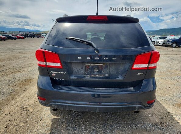 3C4PDDBG8JT220057 2018 DODGE JOURNEY Black Вид ззаду