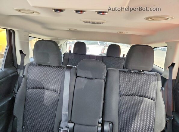 3C4PDDBG8JT220057 2018 DODGE JOURNEY Black Вид задніх сидінь