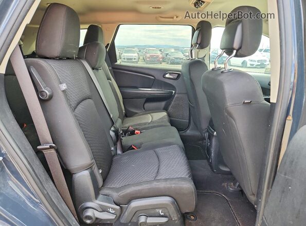 3C4PDDBG8JT220057 2018 DODGE JOURNEY Black Вид задньої частини салону