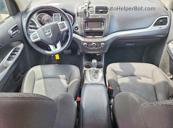 3C4PDDBG8JT220057 2018 DODGE JOURNEY Black Вид панелі приладів