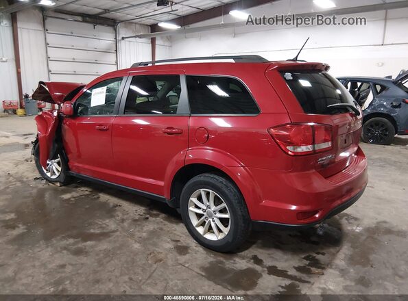 3C4PDDBG9GT200666 2016 DODGE JOURNEY Red Tył lewy