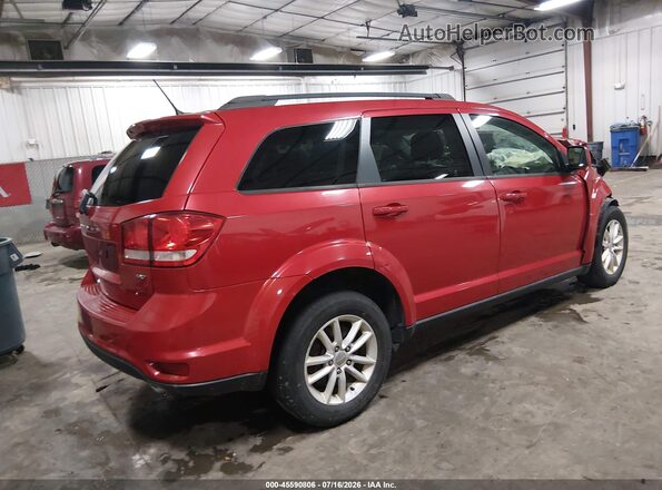 3C4PDDBG9GT200666 2016 DODGE JOURNEY Red Tył prawy