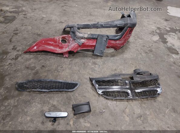 3C4PDDBG9GT200666 2016 DODGE JOURNEY Red Widok zestawu wskaźników