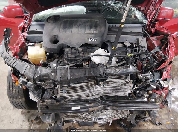 3C4PDDBG9GT200666 2016 DODGE JOURNEY Red Widok z tyłu