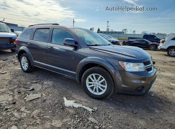 3C4PDDBG9GT217113 2016 DODGE JOURNEY Gray Front right