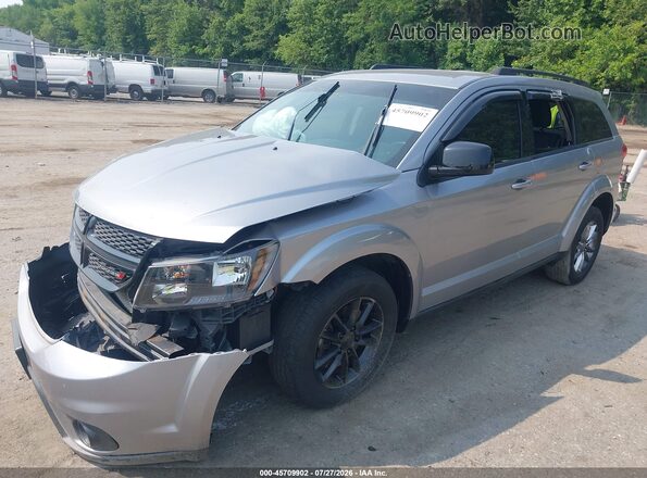 3C4PDDBG9JT220259 2018 DODGE JOURNEY Silver Przód lewy