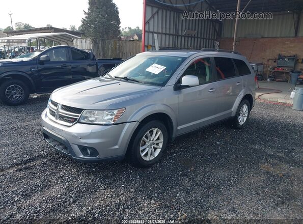3C4PDDBGXGT183523 2016 DODGE JOURNEY Серебряный Передняя левая четверть