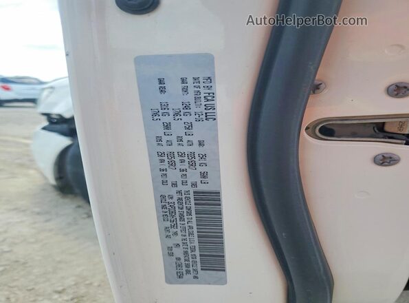 3C4PDDBGXHT567562 2017 DODGE JOURNEY White VIN კოდის სტიკერის ხედი