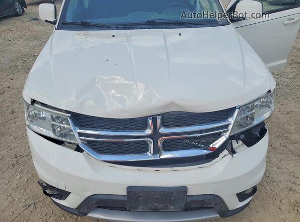 3C4PDDBGXHT567562 2017 DODGE JOURNEY White ძრავის განყოფილების ხედი