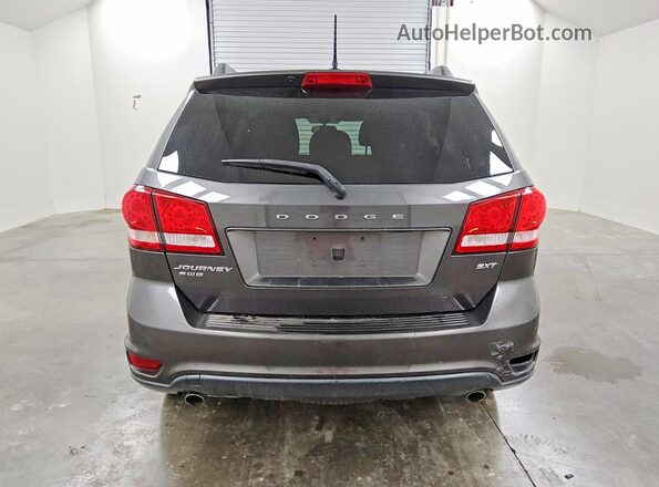 3C4PDDBGXHT575080 2017 DODGE JOURNEY Gray უკანა ხედი
