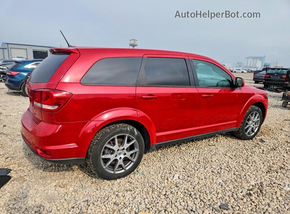3C4PDDEG0JT278451 2018 DODGE JOURNEY Red Rear right