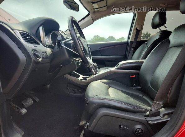 3C4PDDEG0JT278451 2018 DODGE JOURNEY Red Front interior view