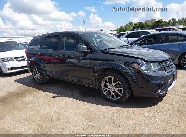 3C4PDDEG0JT319869 2018 DODGE JOURNEY Gray Vista interior trasera