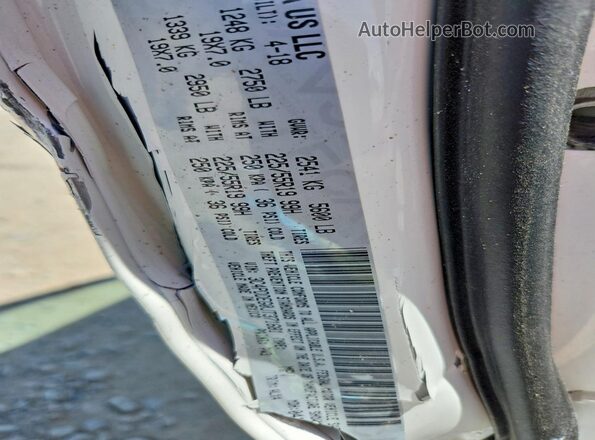 3C4PDDEG0JT371681 2018 DODGE JOURNEY White Widok naklejki z numerem VIN