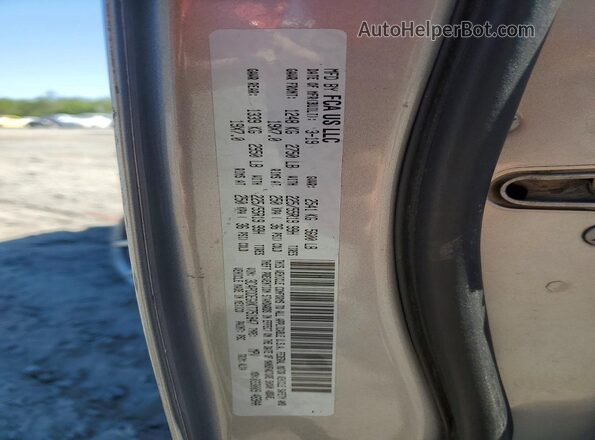 3C4PDDEG0KT751847 2019 DODGE JOURNEY Gray 360 interior view