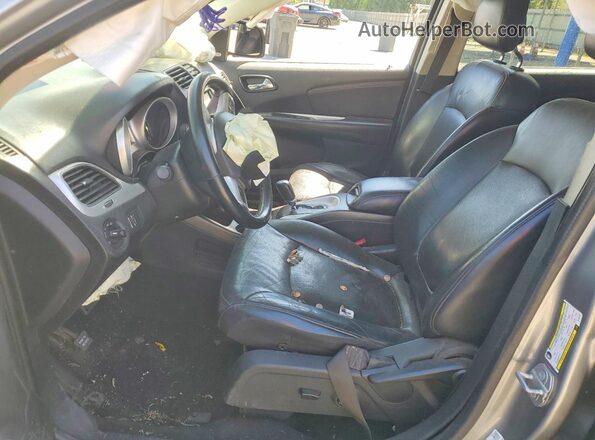 3C4PDDEG0KT751847 2019 DODGE JOURNEY Gray Front interior view