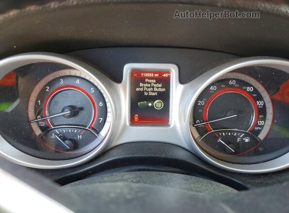 3C4PDDEG0KT751847 2019 DODGE JOURNEY Gray Instrument cluster view