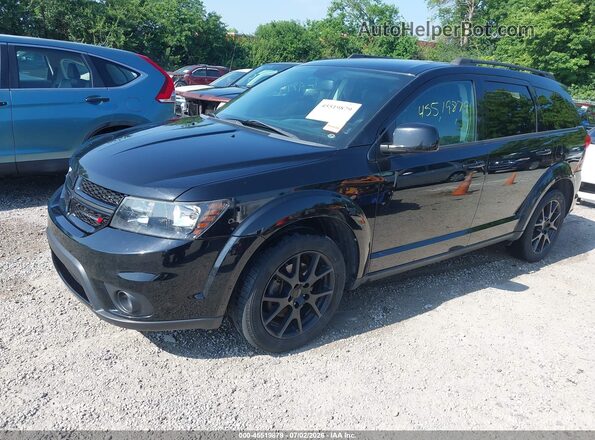 3C4PDDEG1GT244463 2016 DODGE JOURNEY Black Առջևի ձախ երեք քառորդ տեսարան