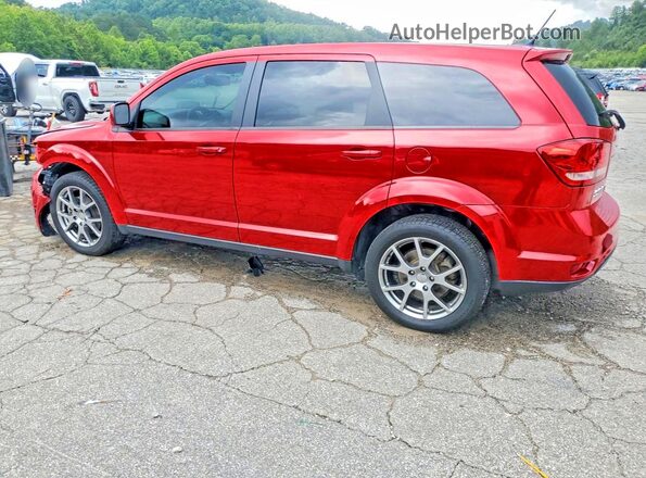 3C4PDDEG1HT505317 2017 DODGE JOURNEY Red Tył lewy