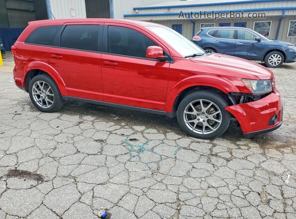 3C4PDDEG1HT505317 2017 DODGE JOURNEY Red Przód prawy