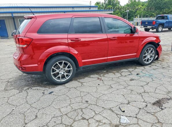 3C4PDDEG1HT505317 2017 DODGE JOURNEY Red Tył prawy