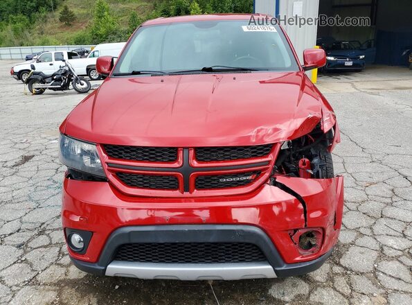 3C4PDDEG1HT505317 2017 DODGE JOURNEY Red Widok z przodu