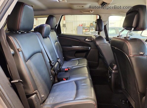 3C4PDDEG1HT505415 2017 DODGE JOURNEY Gray Вид задньої частини салону