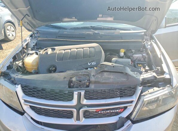 3C4PDDEG1KT702141 2019 DODGE JOURNEY Silver Vista del compartimento del motor