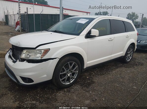 3C4PDDEG2HT620363 2017 DODGE JOURNEY White Առջևի ձախ երեք քառորդ տեսարան