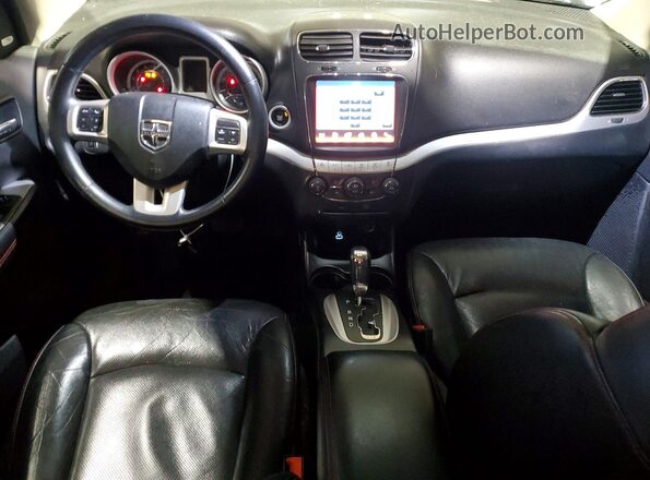 3C4PDDEG2JT499579 2018 DODGE JOURNEY Black Вид панелі приладів