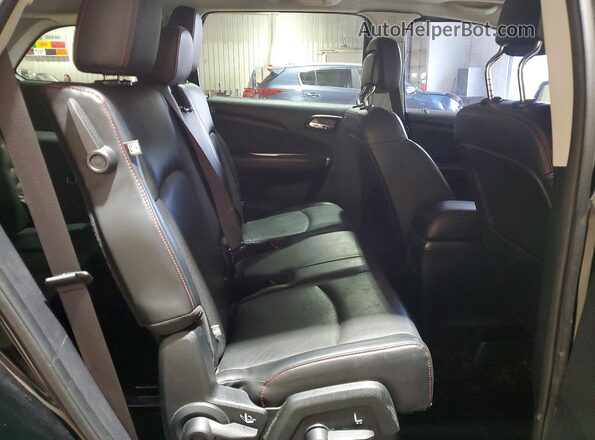 3C4PDDEG2JT499579 2018 DODGE JOURNEY Black Вид задньої частини салону