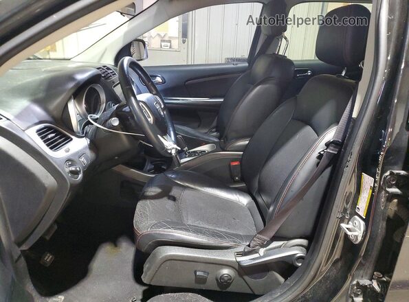 3C4PDDEG2JT499579 2018 DODGE JOURNEY Black Вид салону спереду