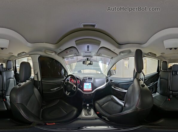 3C4PDDEG2JT499579 2018 DODGE JOURNEY Black Панорамний вид салону 360°