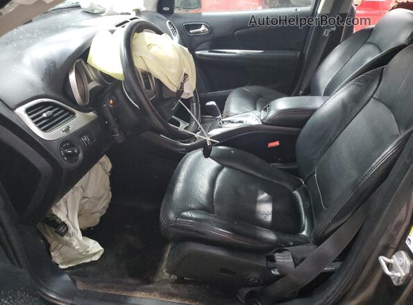 3C4PDDEG3JT389849 2018 DODGE JOURNEY Серый Вид салона спереди