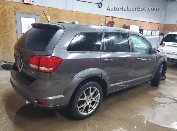 3C4PDDEG3JT389849 2018 DODGE JOURNEY Серый Задняя правая четверть