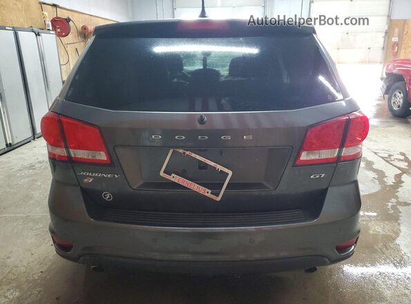 3C4PDDEG3JT389849 2018 DODGE JOURNEY Серый Вид сзади