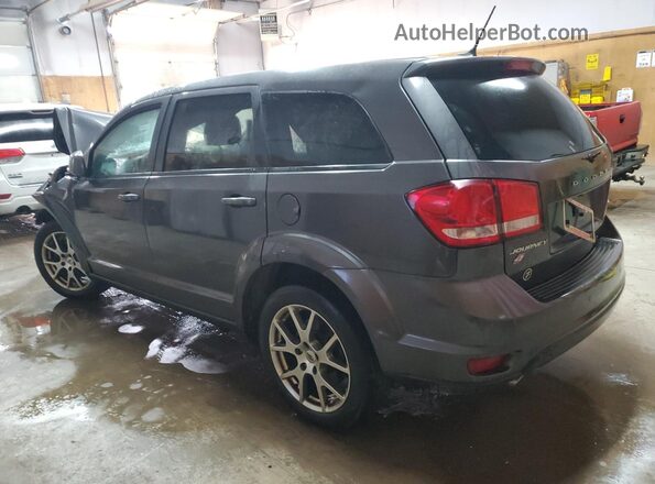 3C4PDDEG3JT389849 2018 DODGE JOURNEY Серый Задняя левая четверть
